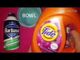 How To Make Slime With Glue And Laundry Detergent Does Shaving Cream And Laundry Detergent Make Slime Youtube Slime Detergent Fluffy Slime Laundry Detergent Slime Recipe