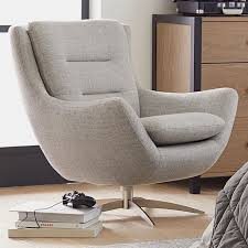 Check out our pottery barn twill selection for the very best in unique or custom, handmade pieces from our shops. Boucle Twill Gravel Lennon Lounge Chair In 2021 Swivel Chair Living Room Lounge Seating Lounge Chair