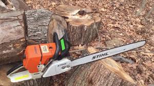 Starting a chainsaw when the engine is cold requires using the choke. Stihl Ms 460 Review Youtube