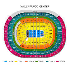 Thorough Wells Fargo Center Seating Chart Jingle Ball Flyers