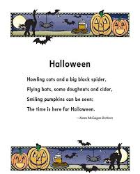 Short Halloween Poems 2 Short Poems For Kids Halloween Poems For Kids Halloween Poems
