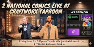Two National Comics Live in Prince William