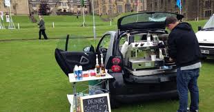 Fuel Coffee Cart Serving Great Coffee To Ampleforth College Coffee Carts Great Coffee Ampleforth College