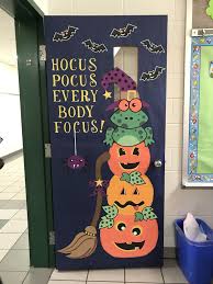 Halloween Door Decorations Classroom Halloween Decor In 2020 Halloween Classroom Door Decor Halloween Classroom Decorations Halloween Classroom Door