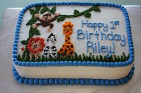 Butter Icing Birthday Cake For Little Boy This 9x12 Cake And 6 Smash Cake Are Both Iced And Decorated In Vanilla Buttercream Icing Buttercream Birthday Cake First Birthday Cakes 1st Birthday Cake