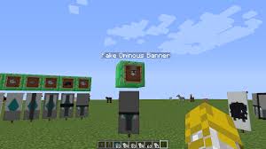 Ominous Banner | How To Craft Ominous Banner In Minecraft | Minecraft Wiki