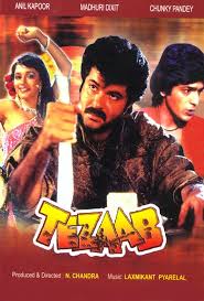 Tezaab 1988 Bollywood Songs Bollywood Posters Hindi Movies