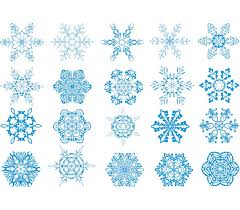 Winter Snowflakes Vector Happy Planner Free Printable Stickers Snowflake Sticker Free Christmas Printables