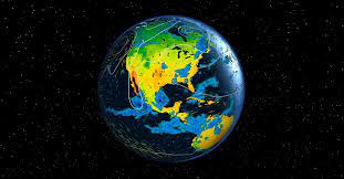 World Weather Online Map Watch The Weather Around The World Live On A 3D Globe | Daily Mail Online