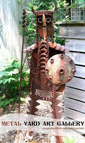 Gallery Of Metal Yard Art Creations Empress Of Dirt Metal Yard Art Yard Art Yard Sculptures