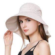 Packable Sun Hat For Women Summer Hiking Safari Gardening Reversible Beach Accessories Ponytail Fishing Spf Beige Sun Hats For Women Reversible Clothing Women