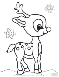This is the cutest christmas coloring picture! Christmas Coloring Pages