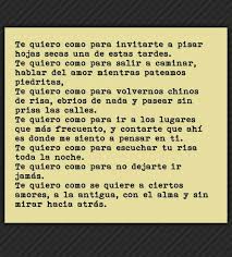 Jaime Sabines Te Quiero Como Para Invitarte A Pisar Hojas Secas Frases De Sabina Jaime Sabines Frases Positivas Te quiero a las 10 de la manana. pisar hojas secas frases de sabina