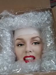 Head of a life-sized mannequin figure from Maine. unknown maker There is  something so special about aged paint that enhances old folk art. American  Vernacular Frank Maresca