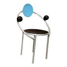 First Chair Michele De Lucchi For Memphis Chair Chair Furniture Ercol Dining Chairs