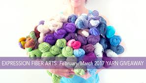 That is what we stand for! February March 2017 Huge Yarn Giveaway Expression Fiber Arts A Positive Twist On Yarn