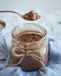 Overnight oats are good for your gut health. Chocolate Protein Overnight Oats Feasting Not Fasting