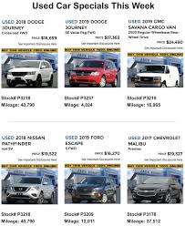 Take A Peek At Some Of This Week S Specials At Jack Schmitt Chevy Of Wood River Www Schmittchevrolet Com In 2020 Chevy Dealers Chevy Used Chevy