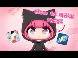How I Make Front Facing Gacha Characters Editing Tips Gacha Life Youtube Mermaid Drawing Tutorial Cute Anime Chibi Anime Backgrounds Wallpapers