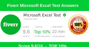 Jan 04, 2021 · intermediate excel assessment test: Fiverr Microsoft Excel 2016 Test Answers 2021 Fiverr Ms Excel Test Answers