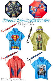 Poncho Umbrella Combos 6 8 Was 40 With Free Shipping A Thrifty Mom Recipes Crafts Diy And More Poncho Kids Fashion Pullover Poncho