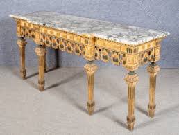 Stunning Large Console Or Serving Table Antique Console Table Serving Table Marble Top Console Table