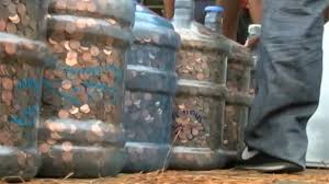 Check spelling or type a new query. Man Cashes In 500 000 Pennies