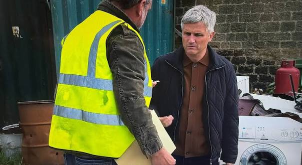 Pictures of William as Caleb in Emmerdale last night - 22/10/24 NOTE: I  have received some vile comments from a few people trying to join the group  with regards to me posting