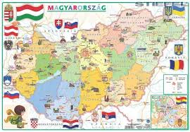Magyarország térkép fali atlasz lekaparható felülettel a túrázás szerelmeseinek. Magyarorszag Terkep Gyerekeknek Kozigazgatas Domborzat Asz