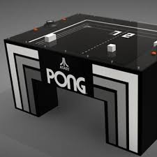 Guy Builds Real Life Atari Pong Gaming Table Table Games Pong Tabletop Games
