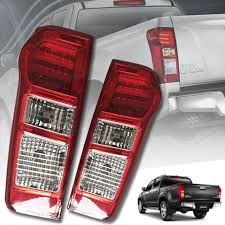 Red Clear Lens Tail Light Rear Lamp Pair For Isuzu D Max Dmax 2012 13 14 Isuzu D Max Tail Light Ebay