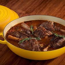 Le Creuset Le Creuset Recipes Braised Lamb Shanks Le Crueset Recipes