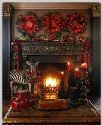Wreaths Above Fireplace Christmas Mantel Decorations Christmas Fireplace Mantels Christmas Mantels
