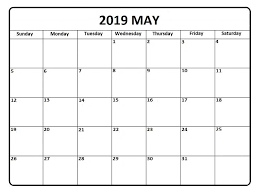 May 2019 Calendar Printable Templates Editable Calendar Calendar Printables Calendar 2019 Printable