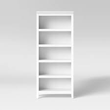 Find a wide variety of styles from ladder shelves, wood and metal bookcases, cube bookshelves & more! 72 Carson 5 Shelf Bookcase Threshold Target