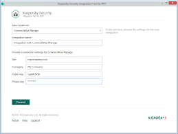 Creating A Kaspersky Endpoint Security Cloud Integration With Connectwise Manage