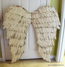 Pin By Jager Agnes On Inspiracio Diy Angel Wings Angel Wings Wall Decor Wooden Angel Wings