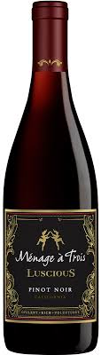 This is menage a trois in style, made with zesty tropical fruits. Menage A Trois Luscious Pinot Noir 750ml Bremers Wine And Liquor
