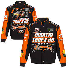 While richard petty owns the record for most career wins, it is dale earnhardt who has the most iconic car. 78 Martin Truex Jr Championsjacke Us Car And Nascar Fashion