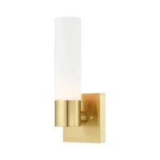 Shop allmodern for modern and contemporary brass wall sconces to match your style and budget. Brass Wall Sconces Lighting The Home Depot
