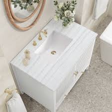 Myrrin 36" Single Vanity in Bright White