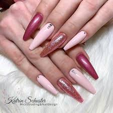 43 Crazy Gorgeous Nail Ideas For Coffin Shaped Nails Stayglam Check out these cool nail art designs for ballerina and coffin nail shapes of long and short lengths.