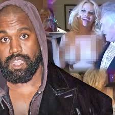 Kanye West Posts Throwback Video of Naked Pamela Anderson, Hugh Hefner