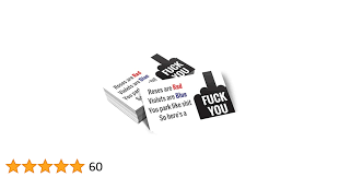 You Park Like Sh*t - Bad Parking Business Cards (Pack of 100) : Office  Products - Amazon.com