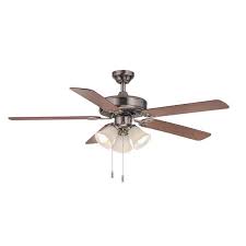 The old idea that a fan needs more blades to move air is well disproved by this lovely and virtually silent. Dalton 52 Ceiling Fan With 3 Light Kit Overstock 20717772