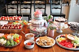 Shop for baby shower decorations, including banners, hanging baby shower decor, and centerpieces. A Springtime Barbeque Baby Shower Maison De Pax