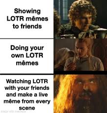 Share a gif and browse these related gif searches. First One I Post On Reddit Lotrmemes