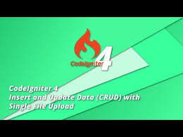 Learn About Codeigniter 4 How To Insert And Update Data Crud With Single File Upload And Validation For A File Uploaded I Ve In 2020 Tutorial Development Variables