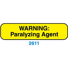 Image result for Paralytic Agent