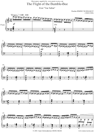 Clarinet version of the popular flight of the bumblebee.many have asked if they could be sent the music. The Flight Of The Bumble Bee Tsar Saltan Piano Sheet Music By Nikolay Andreyevich Rimsky Korsakov